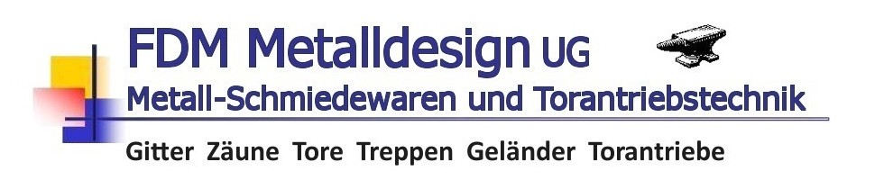 Logo FDM-Metalldesign